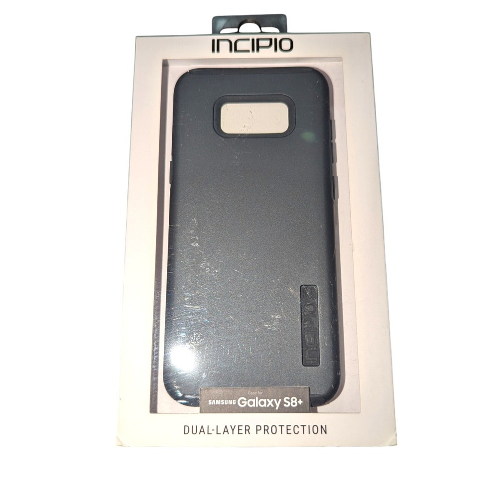 F1. Incipio DualPro Dual Layer Protection for Samsung Galaxy S8+ Plus - Black